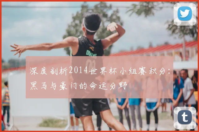深度剖析2014世界杯小组赛积分：黑马与豪门的命运分野