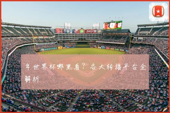 年世界杯哪里看?各大转播平台全解析